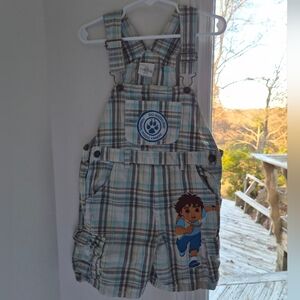 Go Diego Go Upcycled Shortalls READ DESCRIPTION